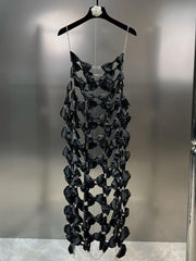 HEYFANCYSTYLE Luxe Bow Affair Minimalist Dress