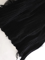Luxury 3D Floral Knit Skirt