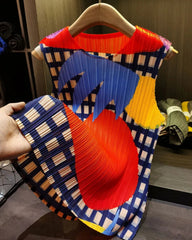 Luxury Pleated Sleeveless Top