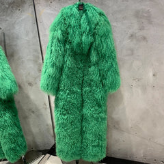 Custom-Made Lamb Fur Coat