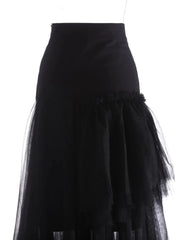 Luxury Asymmetrical Tulle Skirt