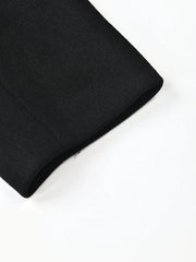 Luxurious Topstitch Oversized Coat