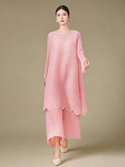 Luxury Pleated Trouser 2-Piece Set