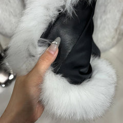 Genuine Fox Fur Coat