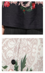 Luxury Pleated Sheer Blouse