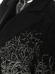 Women's Elegant Swirl Blazer