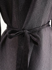 Premium Micro-Pleated Coat