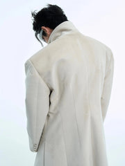 Men's Luxury Long Woolen Overcoat