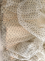Formal Tulle Polka Dot Skirt
