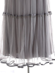 Luxury Tiered Mesh Skirt