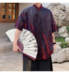 New! Men's Ninja 2 Piece Wide Leg Pants Set