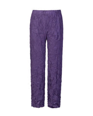 Luxury Pleated Crinkled Trousers
