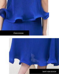 Premium Plissé Skirt 2-Piece