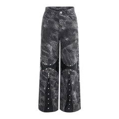 Men's Japanese Streetwear Wide Leg Pants