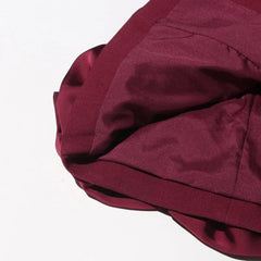 Ruffled-Detail Formal Blazer