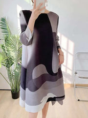 Luxury Asymmetric Kaftan Dress