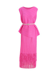 Truly Pleated Tank Top & Skirt