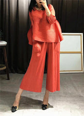 Elegant Truly Pleated Co-ord Set