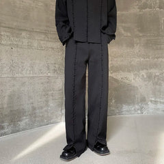 Men's Wide Leg Two-Piece Suit