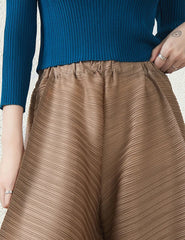 Luxury Pleats Pull-on Pants