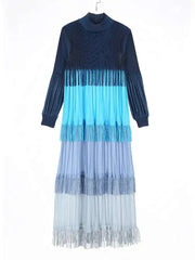 Luxury Pleated Fringe Dress