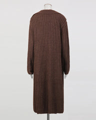 Luxe Wool-Blend Knit Dress Set