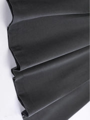 Luxury Crystal High-Waist Skirt
