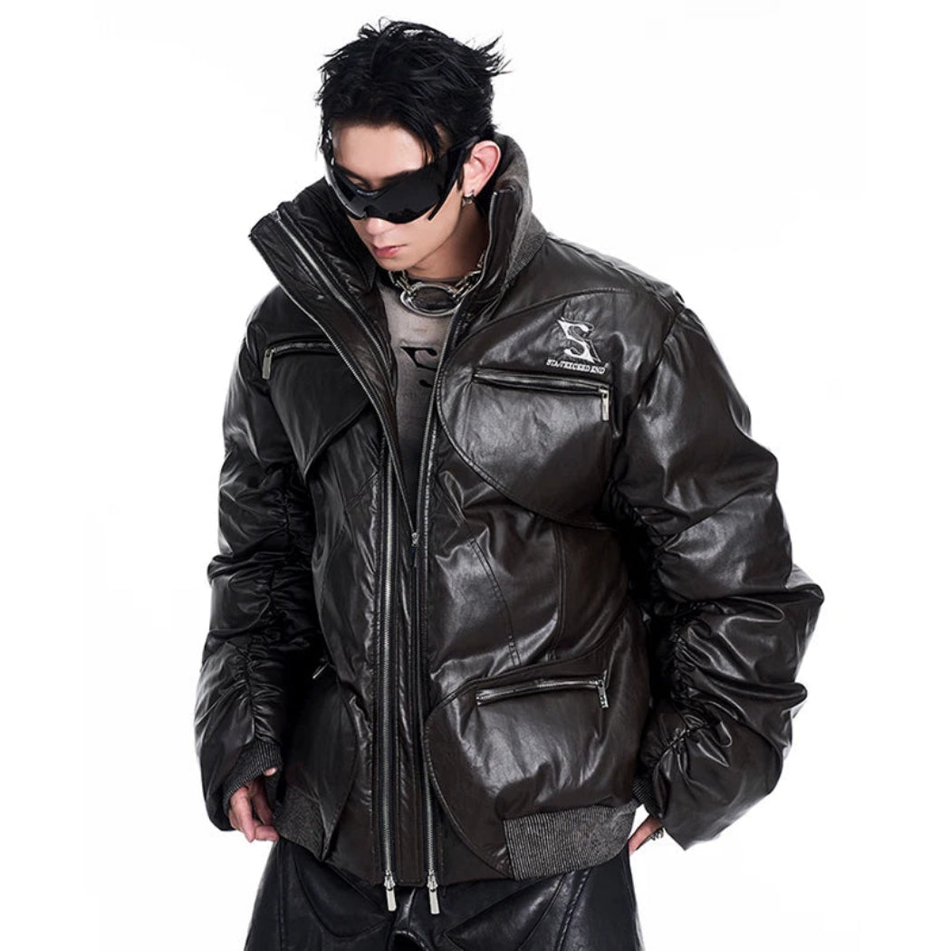 Men's Plush Luxe Streetwear Parka Jacket