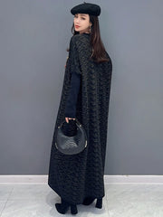 HEYFANCYSTYLE V-neck Elegance Knit Dress