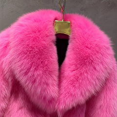 Couture Fox Fur Coat