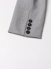 Premium Ruffled Peplum Blazer