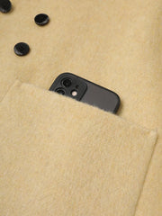 Premium Wool-Blend Oversized Coat