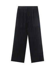 Elegant Lightweight Plisse Pants