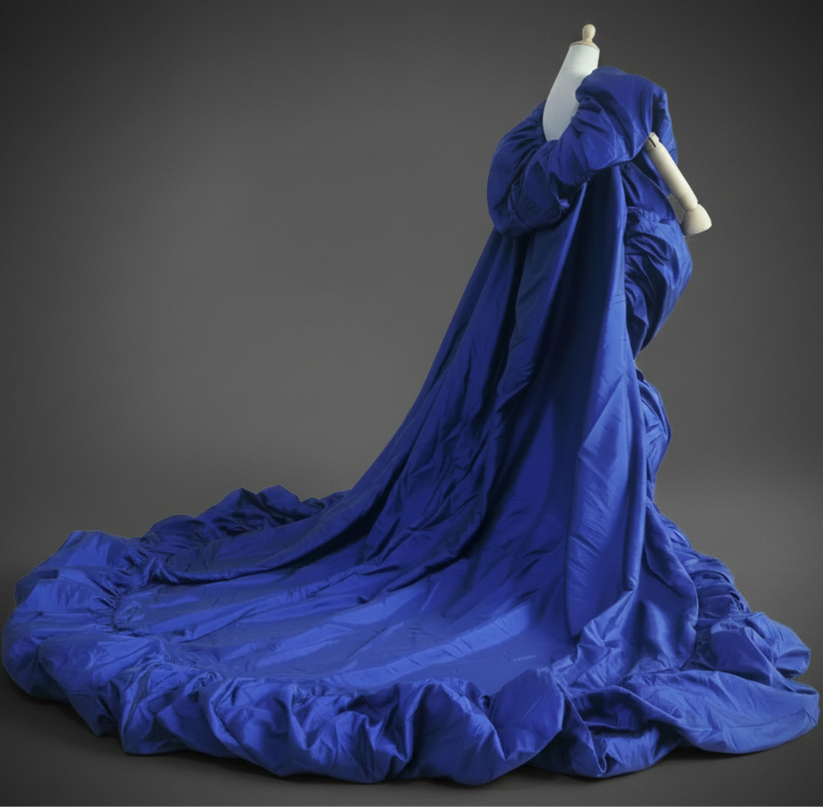 Haute Couture Taffeta Cape