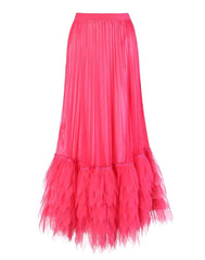 Couture Pleated Tulle Skirt