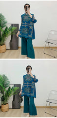 Premium Plisse Blouse & Pants