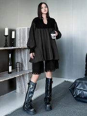 Oversized Lantern Sleeve Top