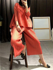 Elegant Truly Pleated Co-ord Set