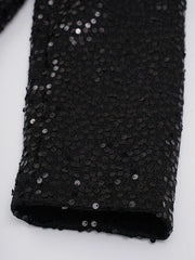 Luxury Oversized Sequin Blazer