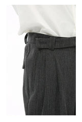 Men's Casual Blazer and Baggy Trousers 2-Piece Set