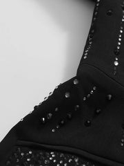 Luxury Crystal Embellished Blazer