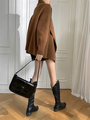 Luxury Thick Double-Knit Cardigan