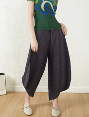 Luxury Pleats Pull-on Pants