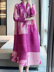 Plissé Conservative Dress Duster