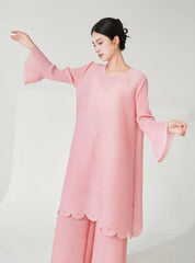 Plissé Japanese Pearl 2-Piece Set