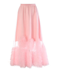 Luxury Tulle Ruffle Skirt