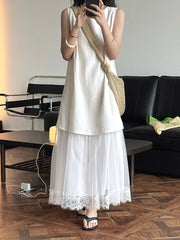 Luxe Linen Blend Midi Dress