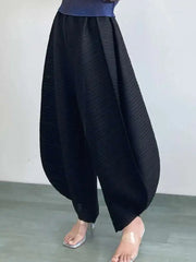 Plissé Unique Pull-On Pants