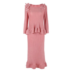 Luxury Pleats 2-Piece Set