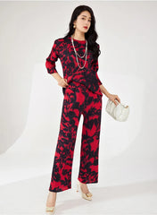Luxury Formal Pleats Pant Set